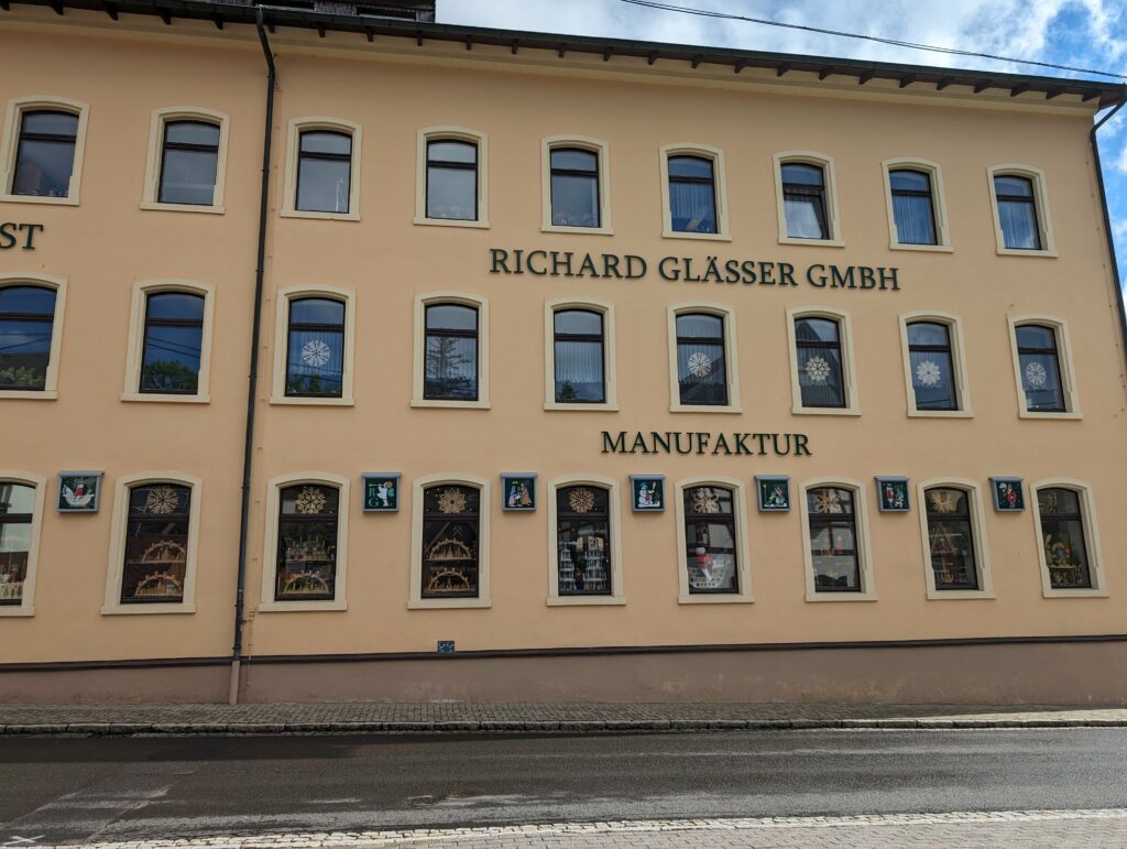 Richard Glässer - Geschäfte Seiffen