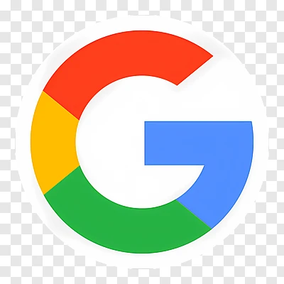 transparent google logo google logo with colorful letters on black 1710875297222
